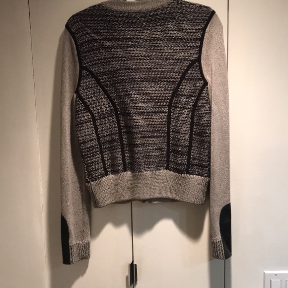 White + Warren Medium Asymmetrical Zipperd Cardigan - Picture 3 of 8